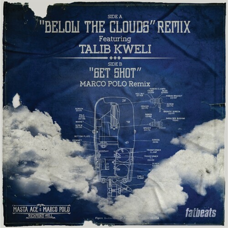 Below The Clouds (Remix) B/W Get Shot (Remix)/Product Detail/Hip-Hop