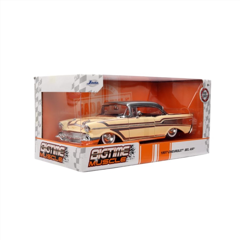Big Time Muscle - 1957 Chevy Bel Air 1:24 Scale Diecast Vehicle/Product Detail/Figurines