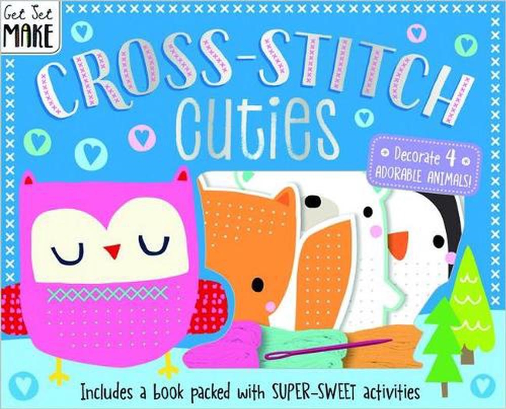 Cross-stitch Cuties Activity Kit/Product Detail/Kids Activity Books