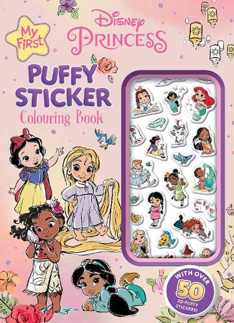 Disney Princess: My First Puffy Sticker Colouring Book/Product Detail/Kids Activity Books