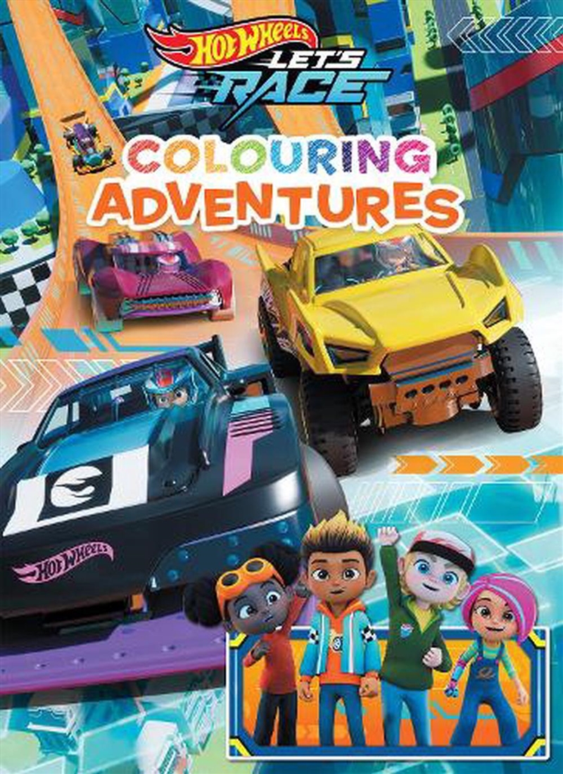 Hot Wheels Let's Race: Colouring Adventures (Mattel)/Product Detail/Kids Colouring