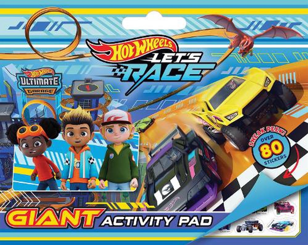 Hot Wheels Let's Race: Giant Activity Pad (Mattel)/Product Detail/Kids Activity Books