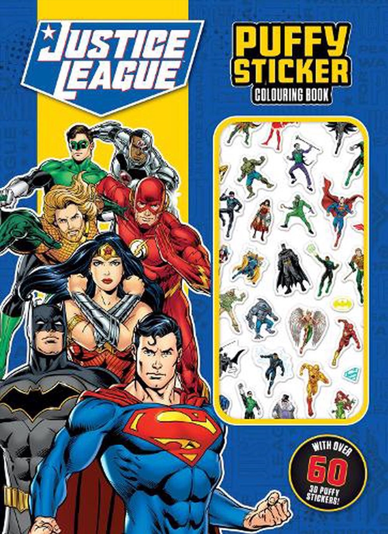 Justice League: Puffy Sticker Colouring Book (DC Comics: Starring Superman)/Product Detail/Kids Activity Books