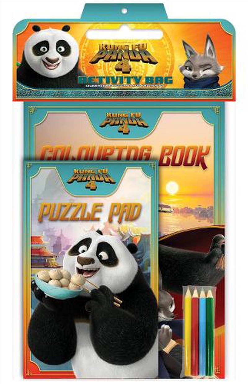 Kung Fu Panda 4: Activity Bag (DreamWorks)/Product Detail/Kids Activity Books
