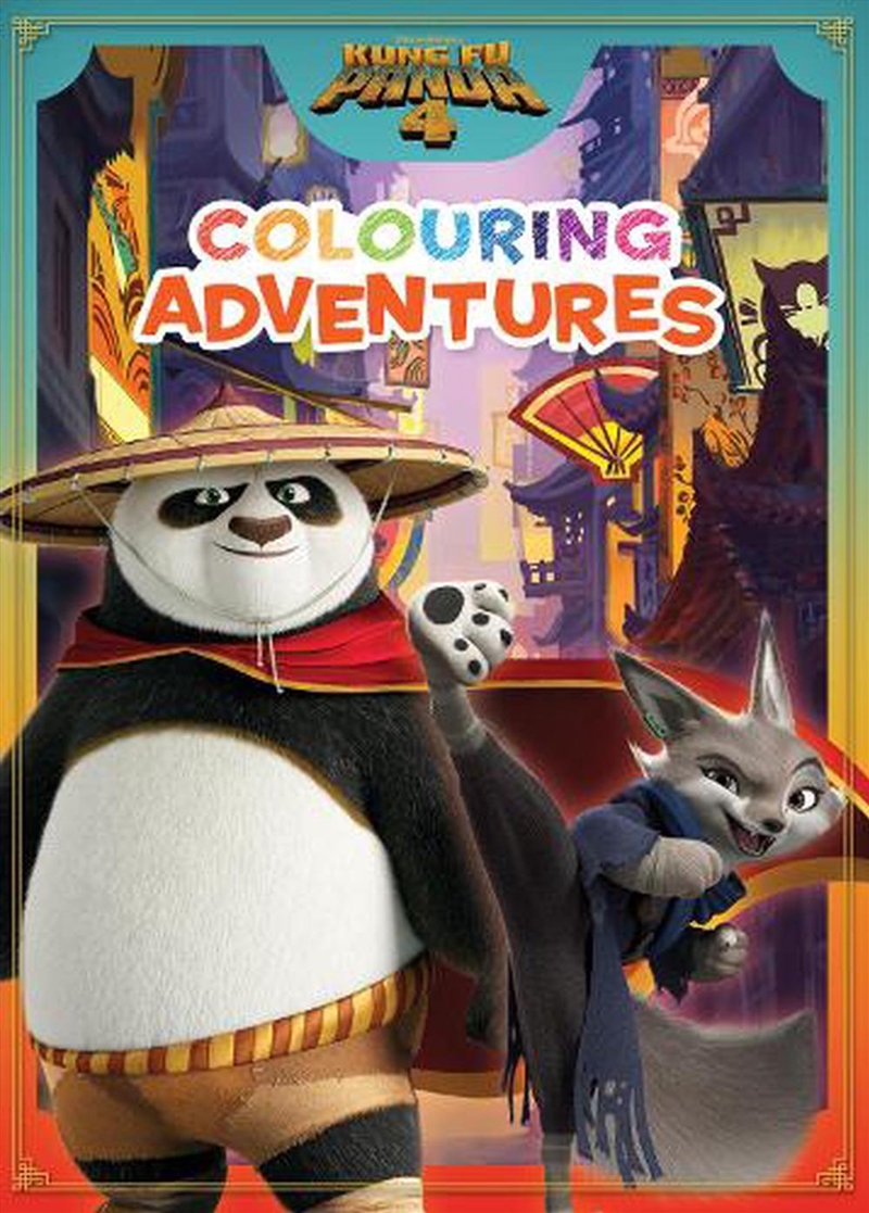 Kung Fu Panda 4: Colouring Adventures (DreamWorks)/Product Detail/Kids Colouring