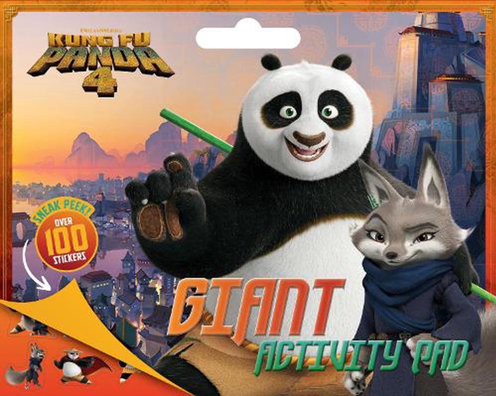 Kung Fu Panda 4: Giant Activity Pad (DreamWorks)/Product Detail/Kids Activity Books