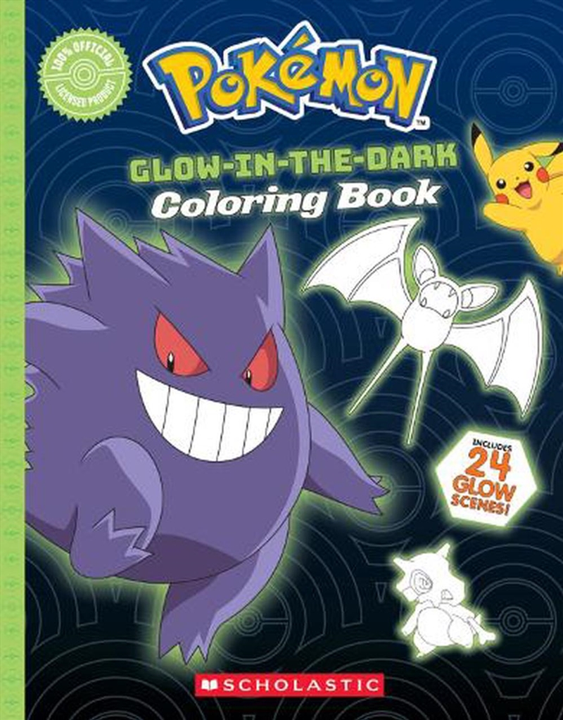 Pokemon: Glow-in-the-Dark Coloring Book/Product Detail/Kids Activity Books