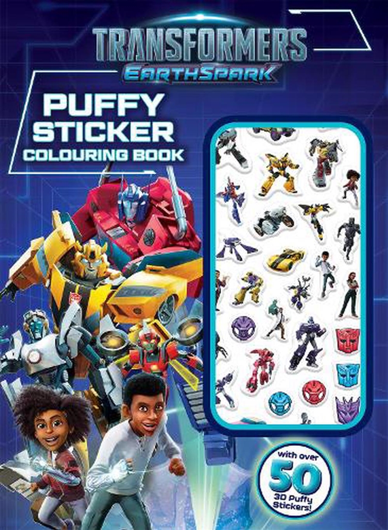 Transformers Earthspark: Puffy Sticker Colouring Book (Hasbro)/Product Detail/Kids Activity Books