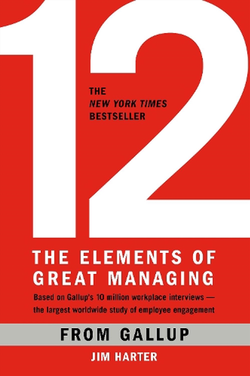 12: The Elements of Great Managing/Product Detail/Business Leadership & Management