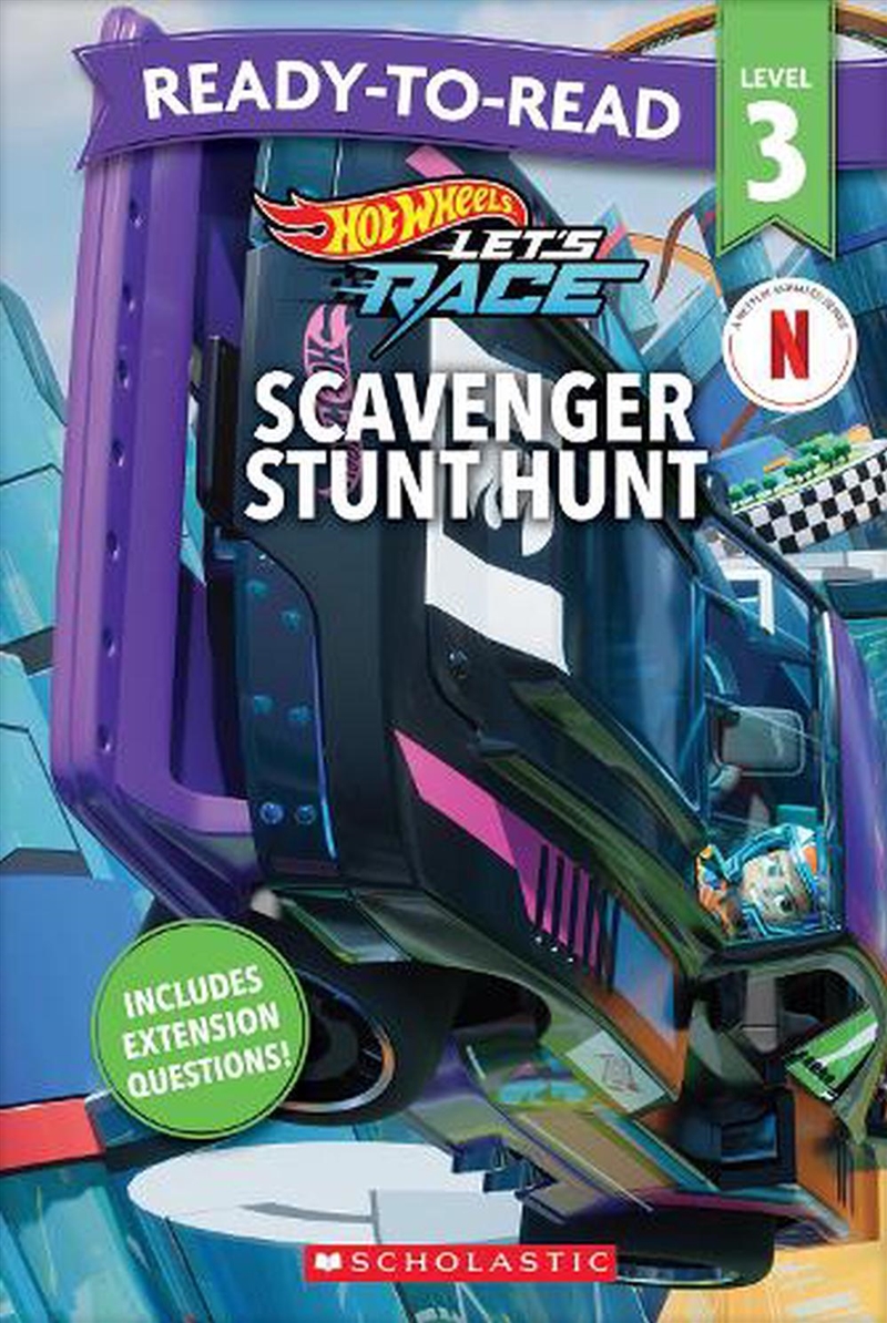Hot Wheels: Scavenger Stunt Hunt - Ready-to-Read Level 3 (Mattel)/Product Detail/Childrens Fiction Books
