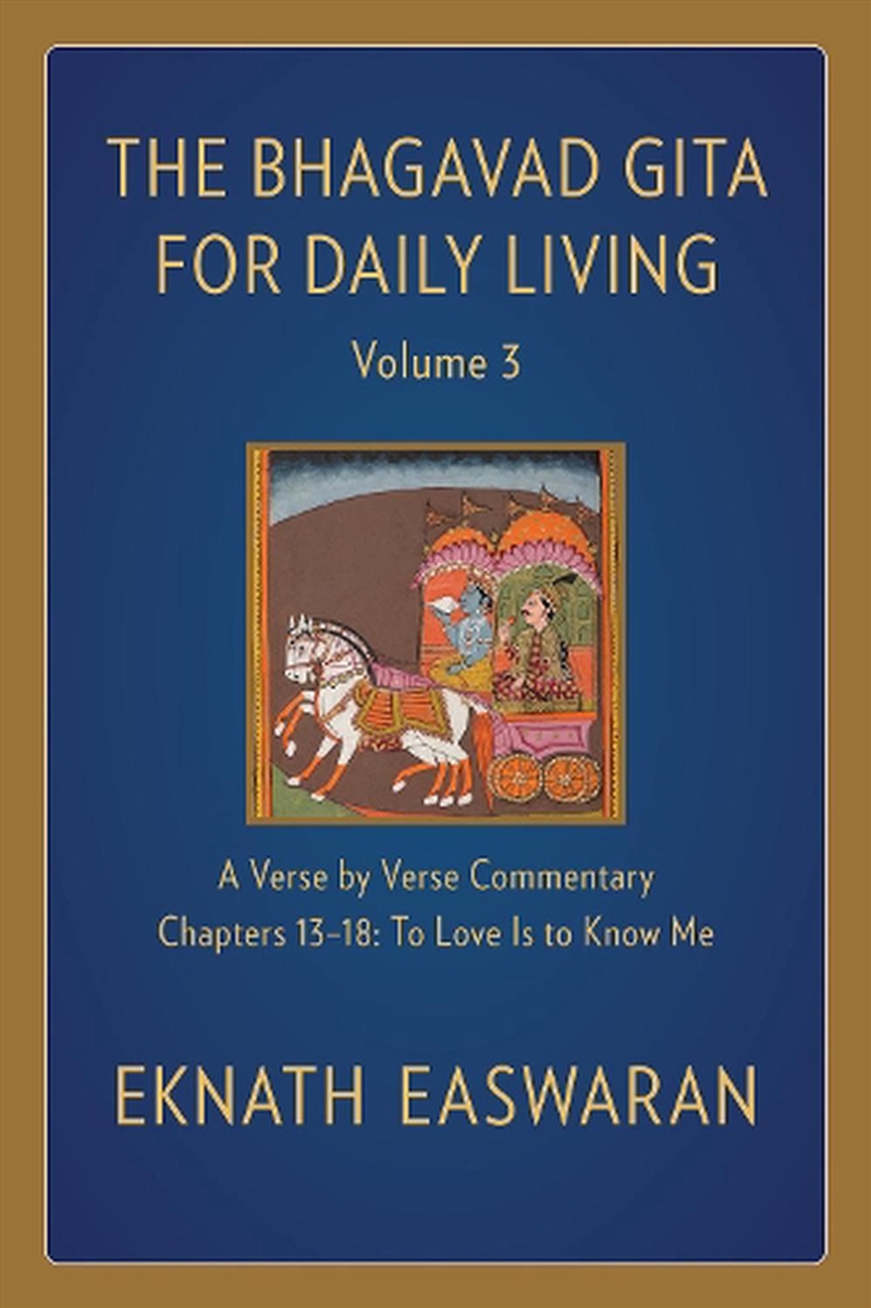 The Bhagavad Gita for Daily Living, Volume 3/Product Detail/Reading