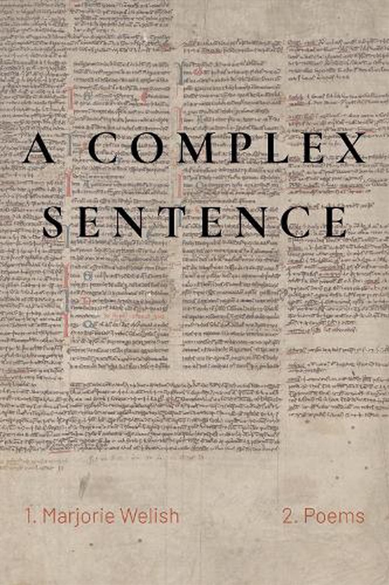 A Complex Sentence/Product Detail/Reading
