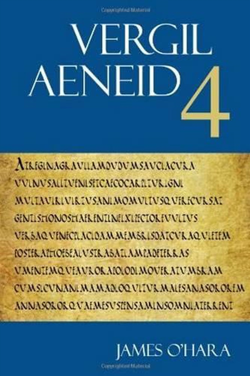 Aeneid 4/Product Detail/Language & Linguistics