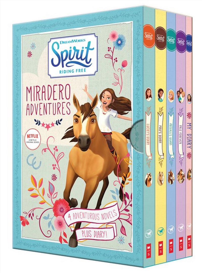 Miradero Adventures 5-Book Collection (DreamWorks: Spirit Riding Free)/Product Detail/Childrens Fiction Books