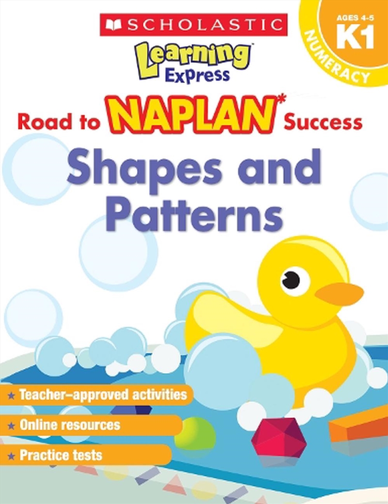 Shapes & Patterns K1 (Learning Express: NAPLAN)/Product Detail/Children