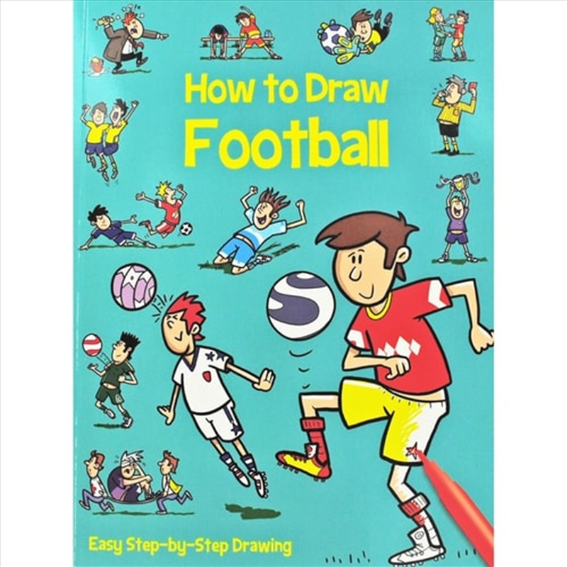 How To Draw Football/Product Detail/Kids Activity Books