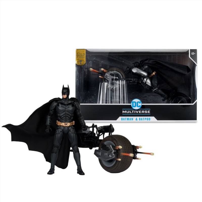 Batman Dark Knight - Batpod with Batman/Product Detail/Figurines