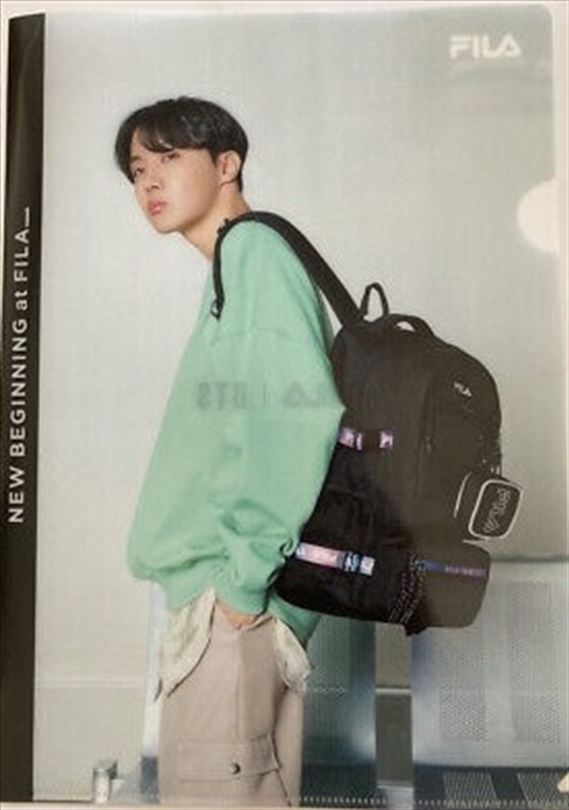 Bts X Fila - New Beginning Clear File Folder J-Hope/Product Detail/KPOP Merch