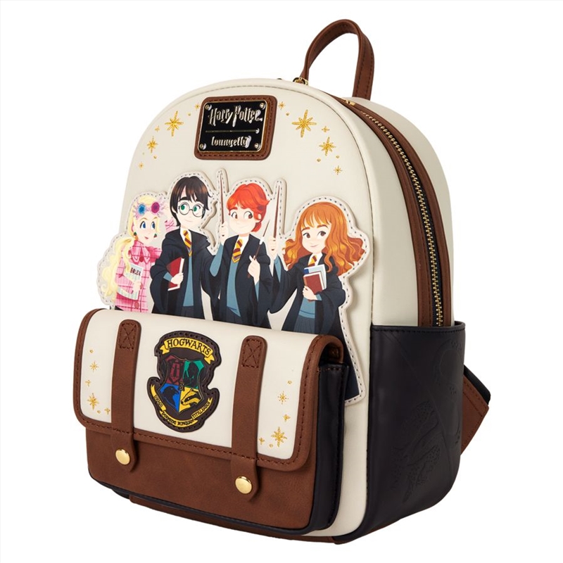 Loungefly Harry Potter - Hogwarts Flap Pocket Mini Backpack/Product Detail/Bags