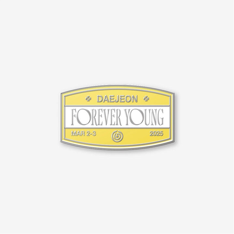 Day6 - Forever Young 3rd World Tour 2nd Official Md Badge(City Ver) Daejeon/Product Detail/KPOP Merch
