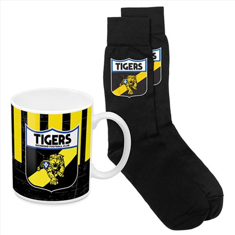AFL - Richmond Heritage Mug & Sock Pk/Product Detail/Mugs