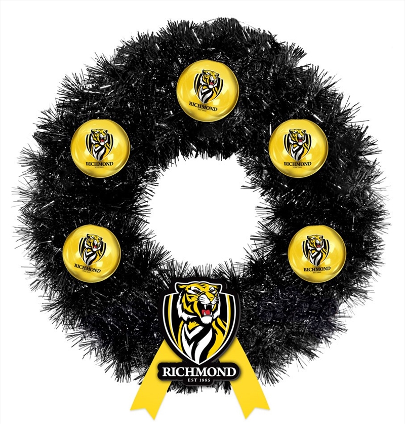 AFL - Richmond Xmas Wreath/Product Detail/Decor