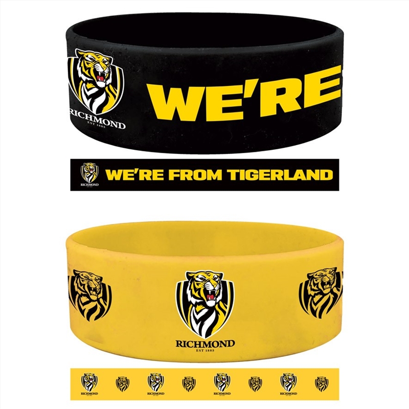 AFL - Richmond Set Of 2 Wrist Bands/Product Detail/Jewellery