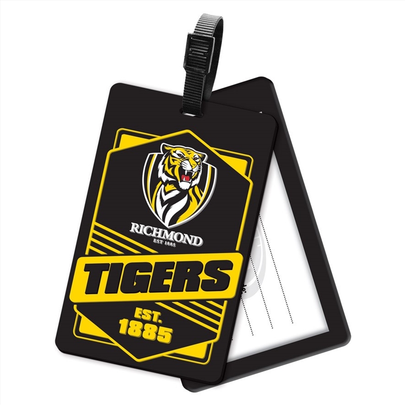 AFL - Richmond Rubber Bag Tag/Product Detail/Bags