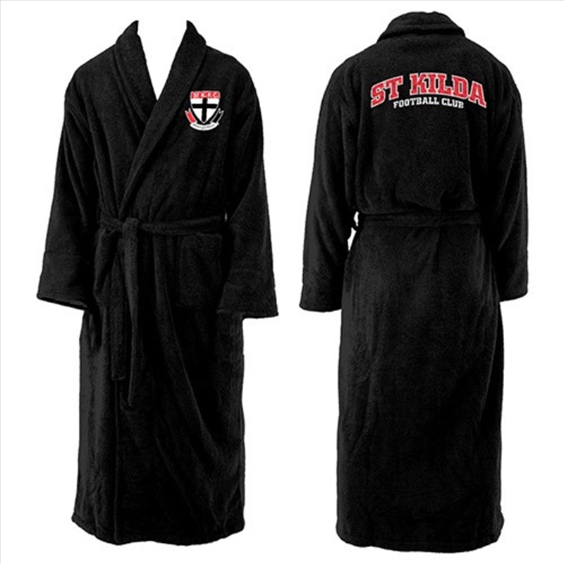 AFL - St Kilda Adult Long Sleeve Robe/Product Detail/Apparel