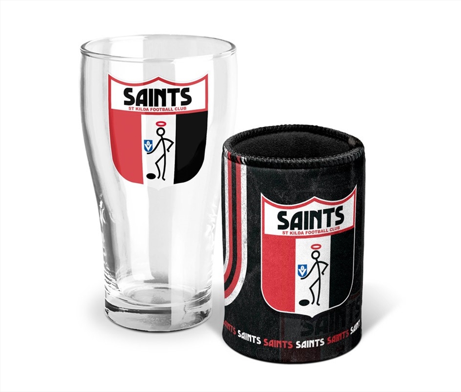 AFL - St Kilda Heritage Pint & Cc Pk/Product Detail/Drinkware