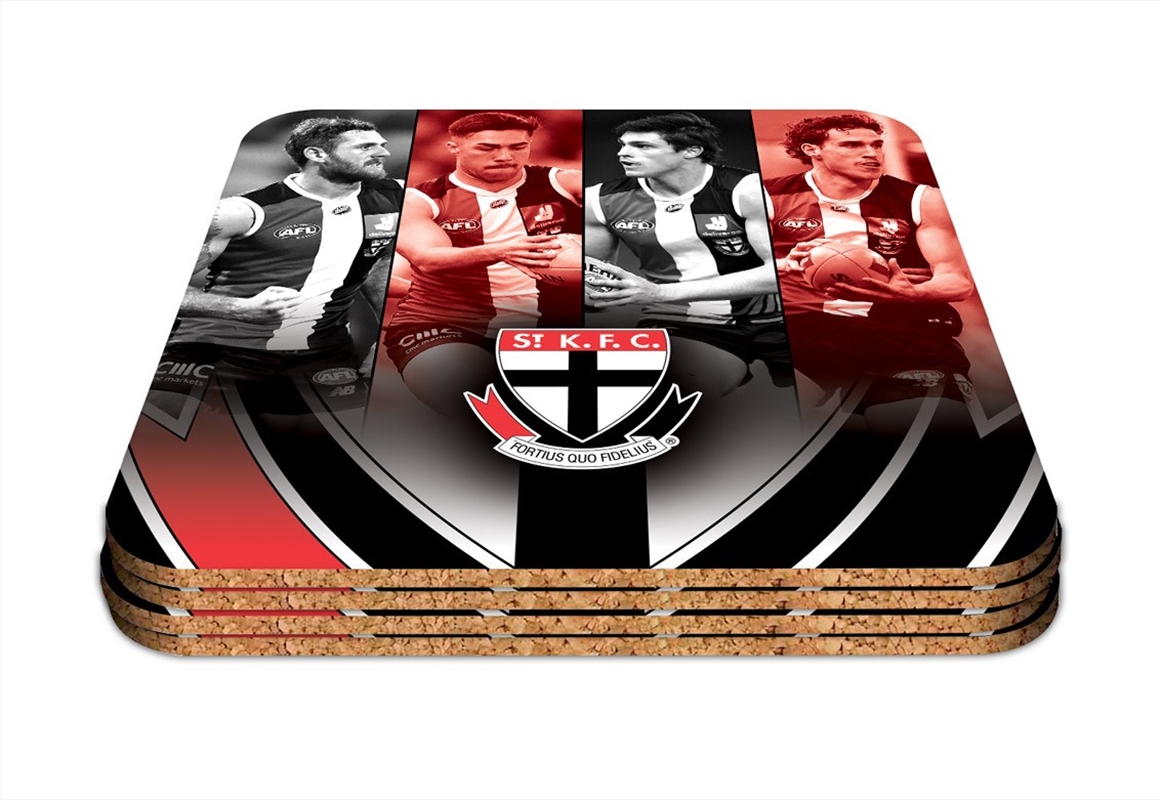 AFL - St Kilda S/4 Player Coaster/Product Detail/Drinkware