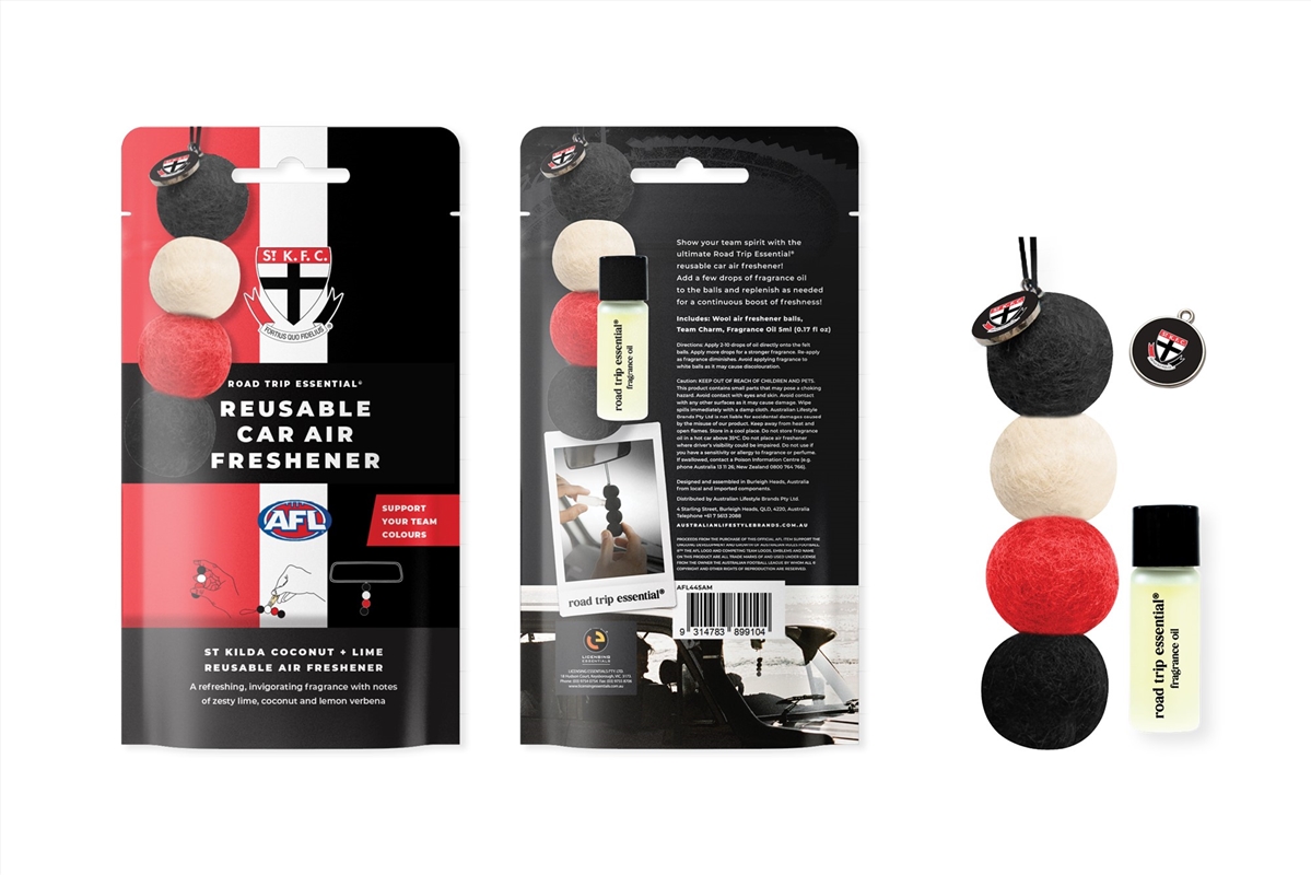 AFL - St Kilda Reusable Car Air Fresh/Product Detail/Homewares