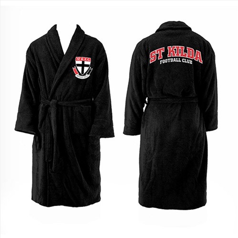 AFL - St Kilda Youth Long Sleeve Robe - 10/Product Detail/Apparel