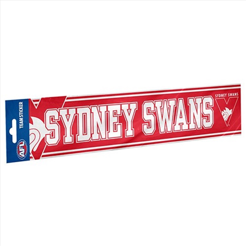 AFL - Sydney Swans Bumper Sticker/Product Detail/Stationery