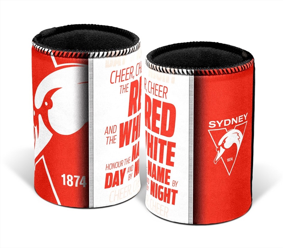 AFL - Sydney Swans Song Can Cooler/Product Detail/Coolers & Accessories