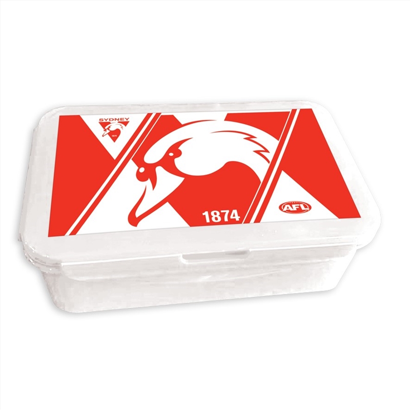 AFL - Sydney Swans Bento Lunch Box/Product Detail/Lunchboxes