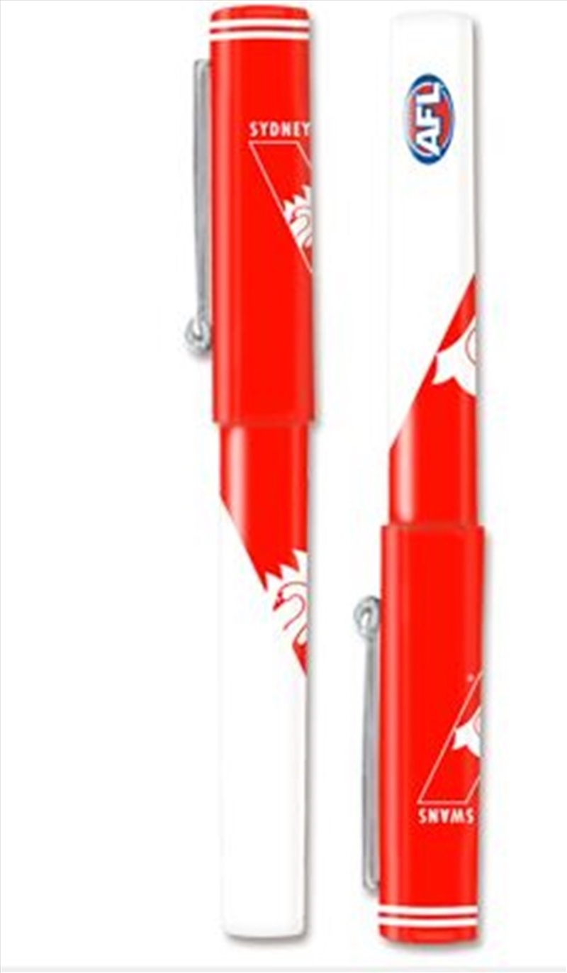 AFL - Sydney Swans Full Wrap Pen/Product Detail/Stationery