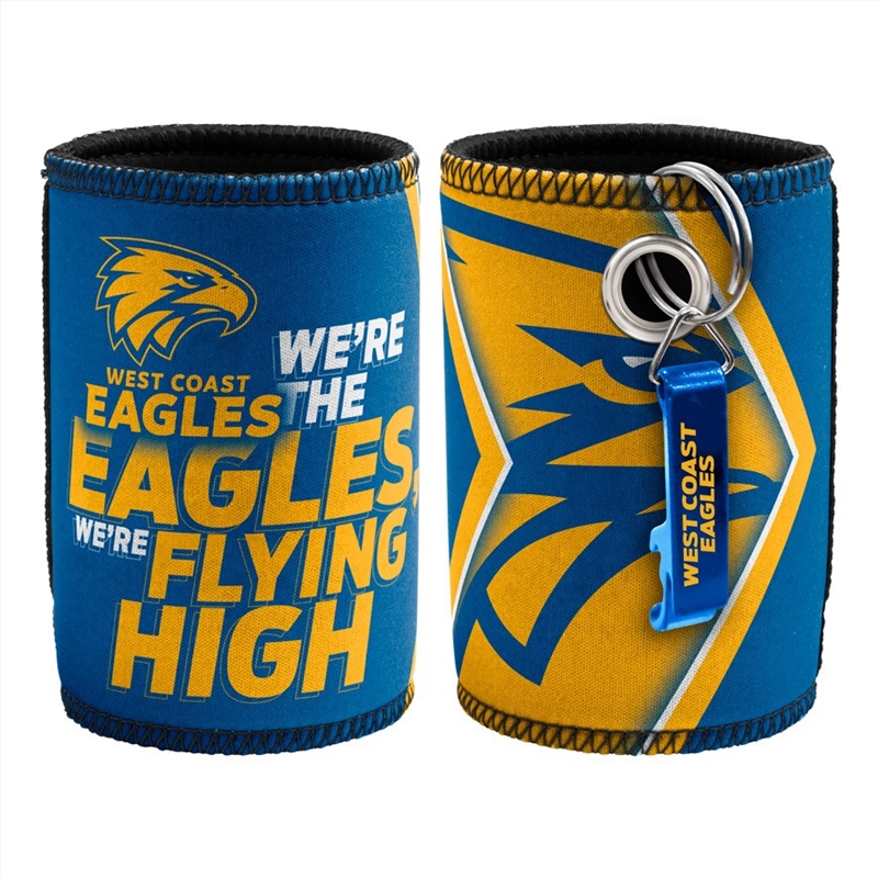 AFL - West Coast Eagles Can Cooler Opener/Product Detail/Coolers & Accessories