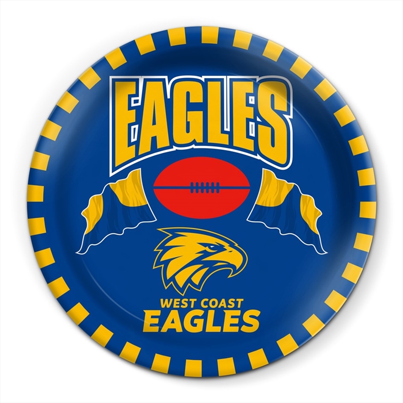 AFL - West Coast Eagles Snack Plate/Product Detail/Diningware