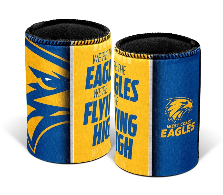 AFL - West Coast Eagles Song Can Cooler/Product Detail/Coolers & Accessories