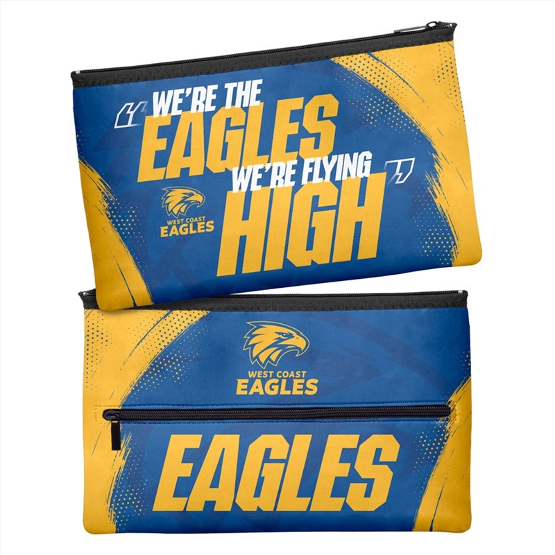 AFL - West Coast Eagles Large Pencil Case/Product Detail/Pencil Cases