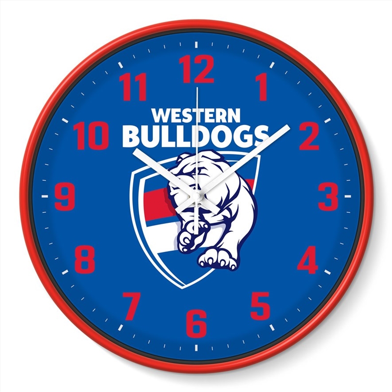 AFL - Western Bulldogs Wall Clock/Product Detail/Clocks