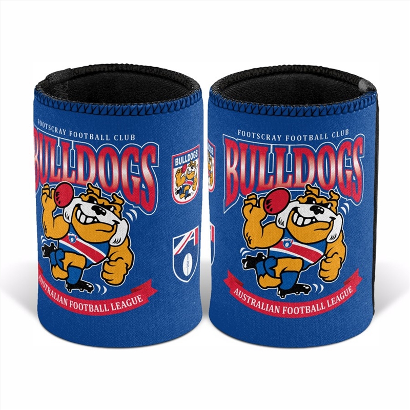 AFL - Western Bulldogs Retro Can Cooler/Product Detail/Coolers & Accessories