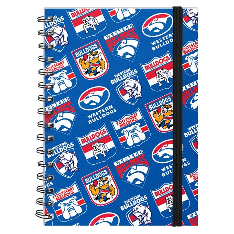 AFL - Western Bulldogs Hard Cover Notebook/Product Detail/Notebooks & Journals