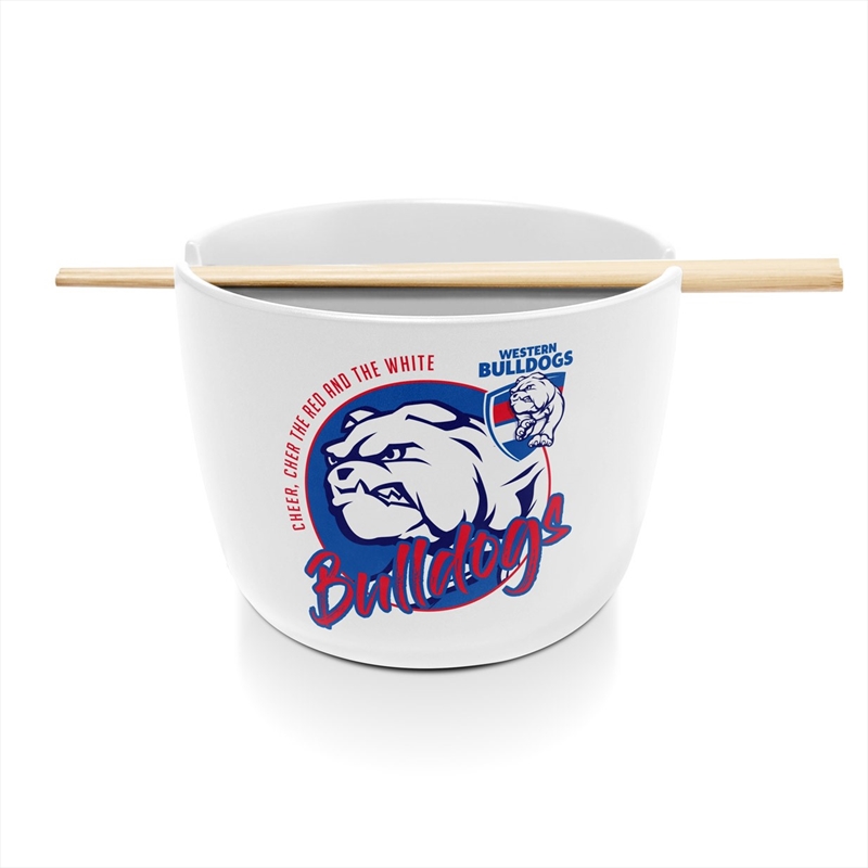 AFL - Western Bulldogs Noodle Bowl/Chopsticks/Product Detail/Diningware
