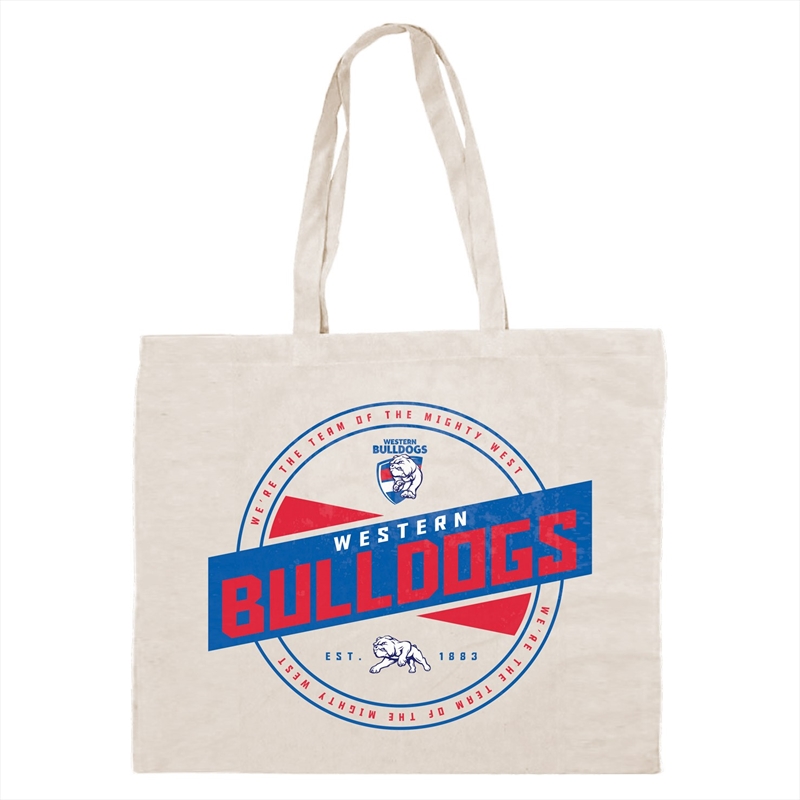 AFL - Western Bulldogs Canvas Tote Bag/Product Detail/Bags