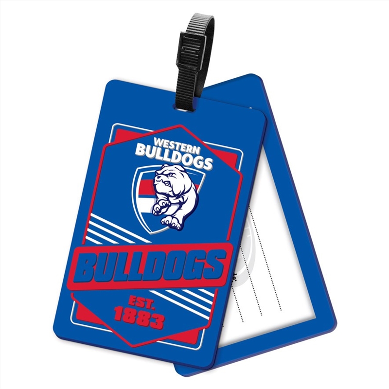 AFL - Western Bulldogs Rubber Bag Tag/Product Detail/Bags