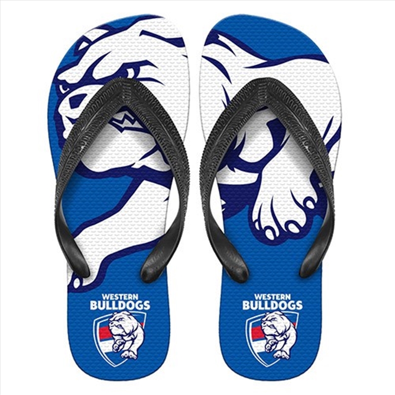 AFL - Western Bulldogs Thongs - M/Product Detail/Footwear