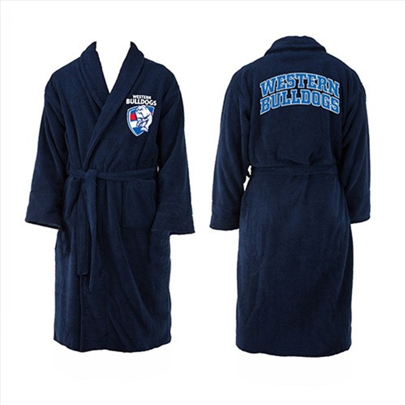AFL - Western Bulldogs Youth Long Sleeve Robe - 6/Product Detail/Apparel