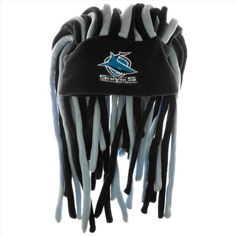 NRL - Cronulla Sharks Dreadlock Fun Hat/Product Detail/Costumes